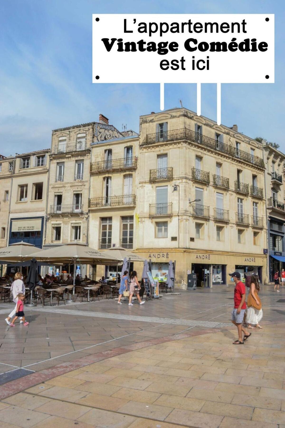L'Atelier - Climatisation Et Vue Place De La Comedie 蒙彼利埃 外观 照片